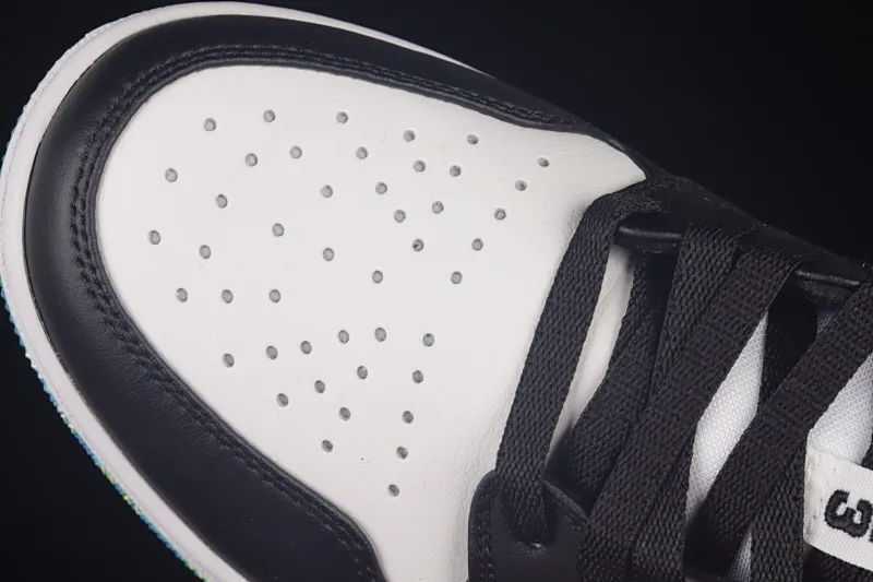 All categories Air Jordan Jordan series basketball shoes Air Jordan 1 Low Air Jordan 1 Low "Drip" AJ1 Joe 1 black green orange low-top casual sneakers DJ6252-038
